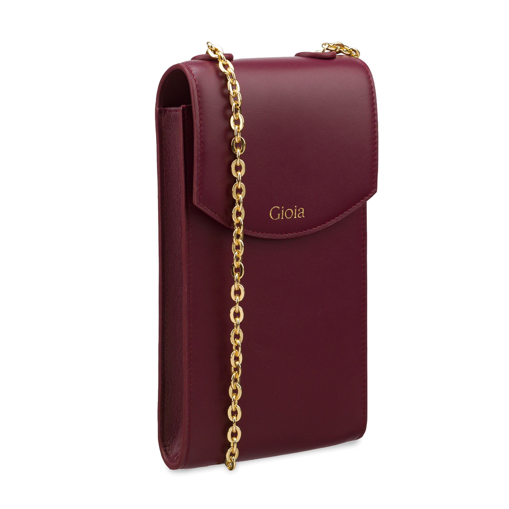 Sophie Phone Crossbody Bag#Color_Merlot