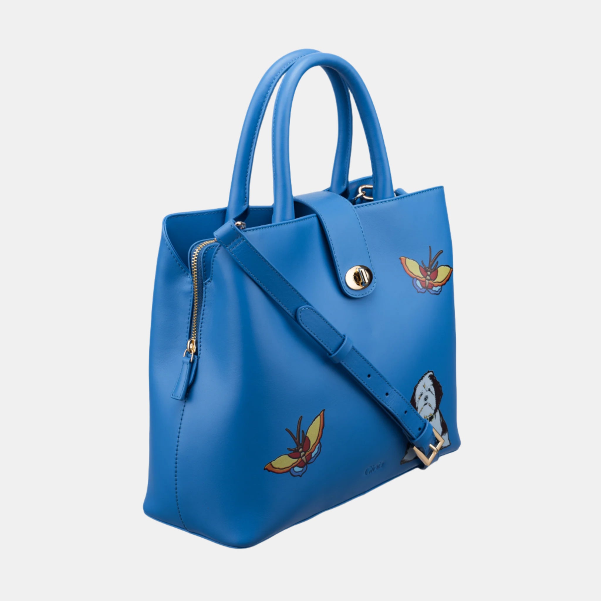 Srina Tote#Color_Blue