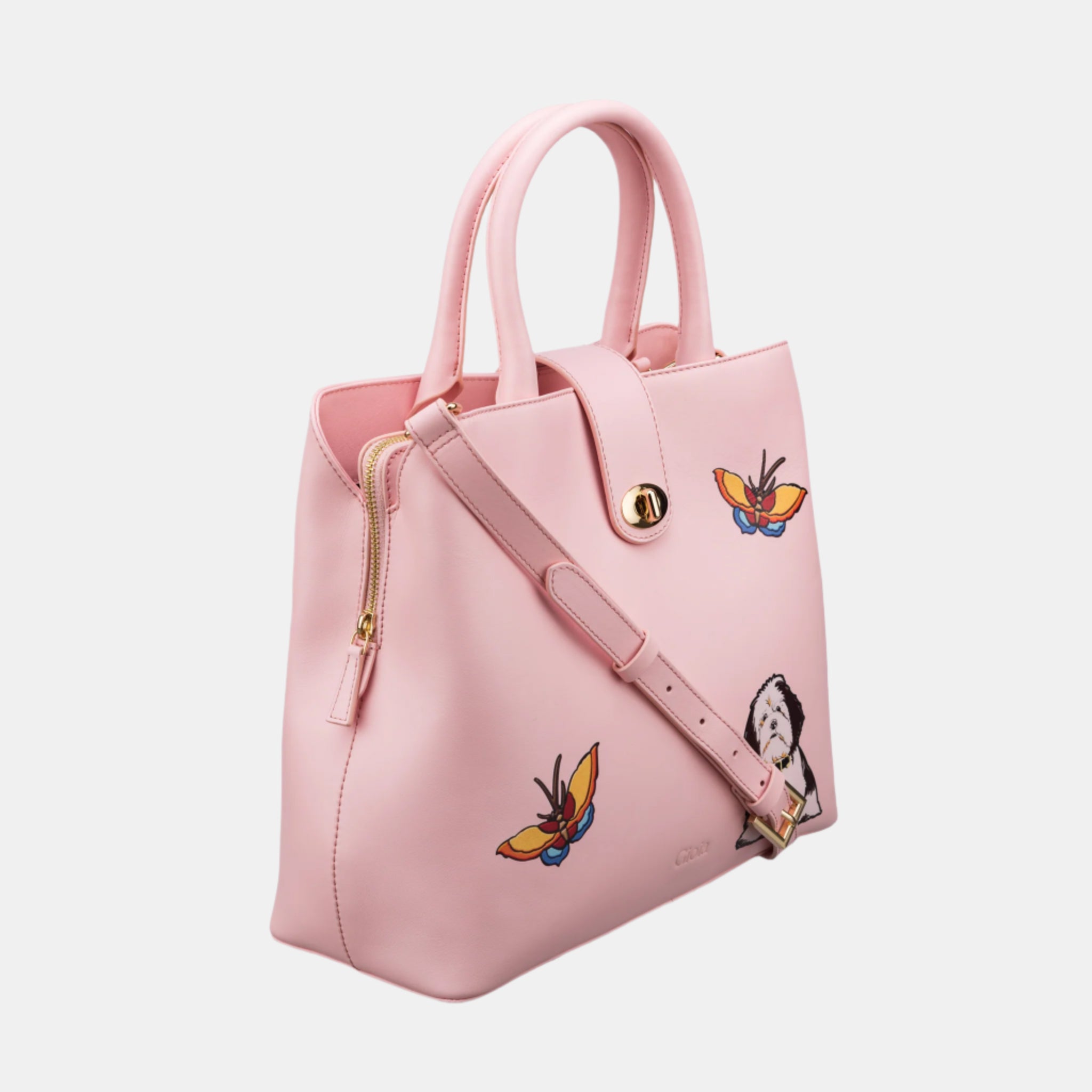 Srina Tote#Color_Pink