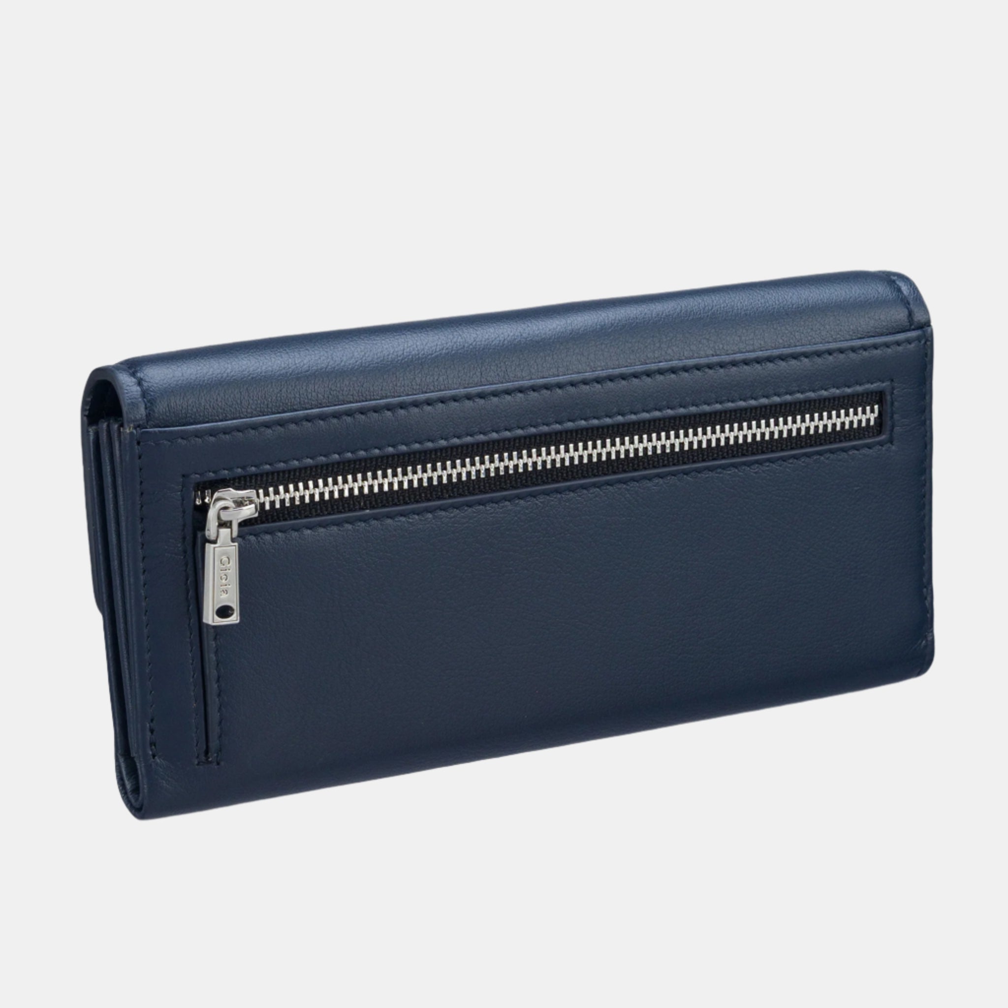 Felicita Clutch With Lock#Color_Navy