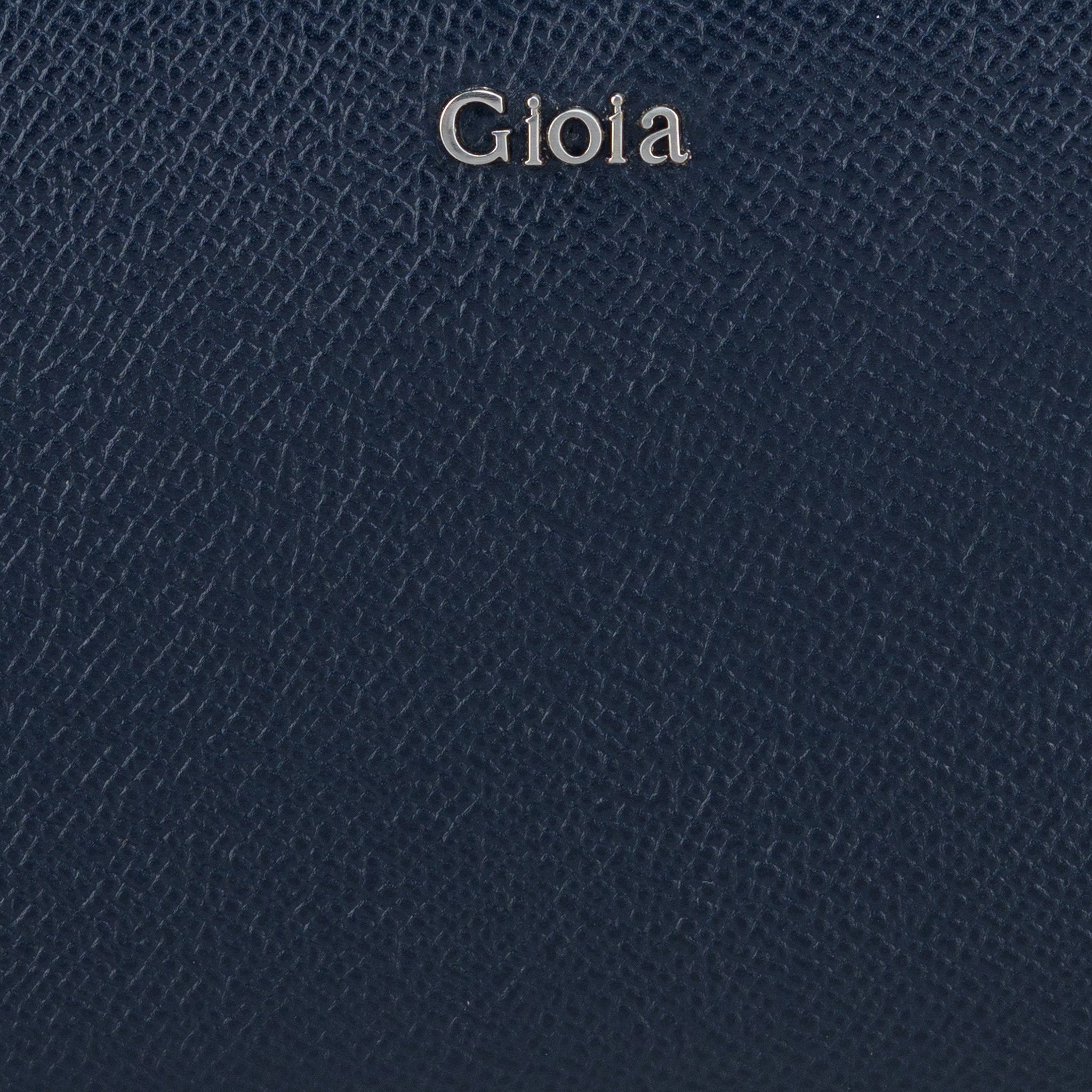 Evelina Zip-around Clutch#Color_Navy