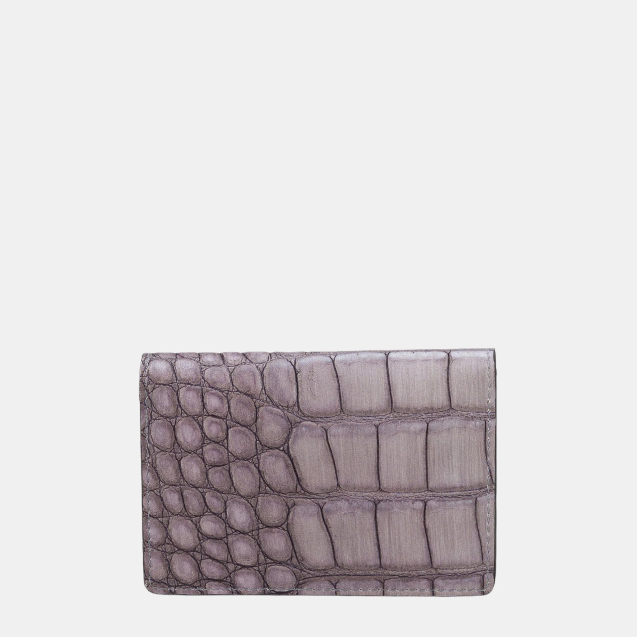 Lisa Croc Credit Card Case#Color_Mauve