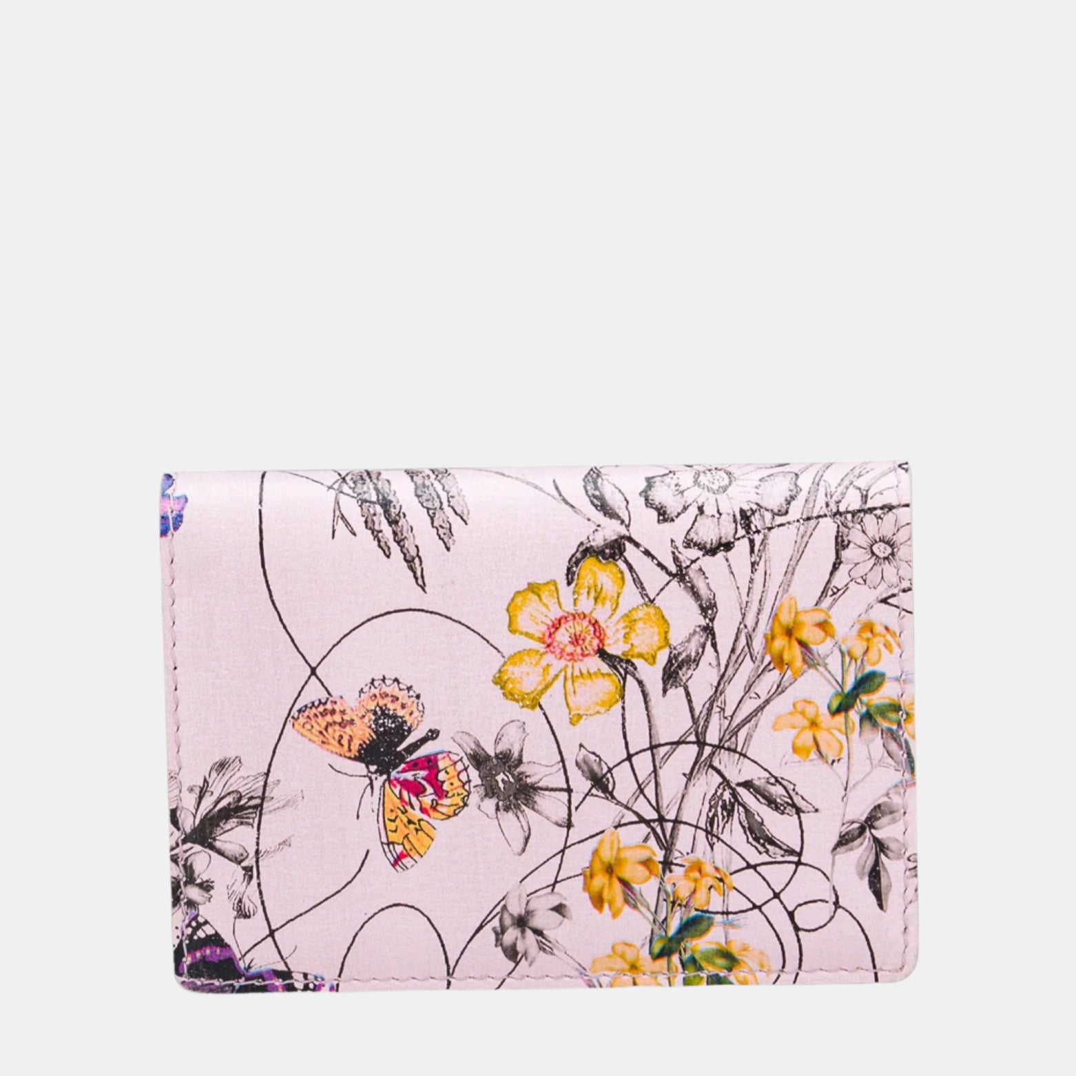 Liana Print Credit Card Case#Color_Cherry Blossom