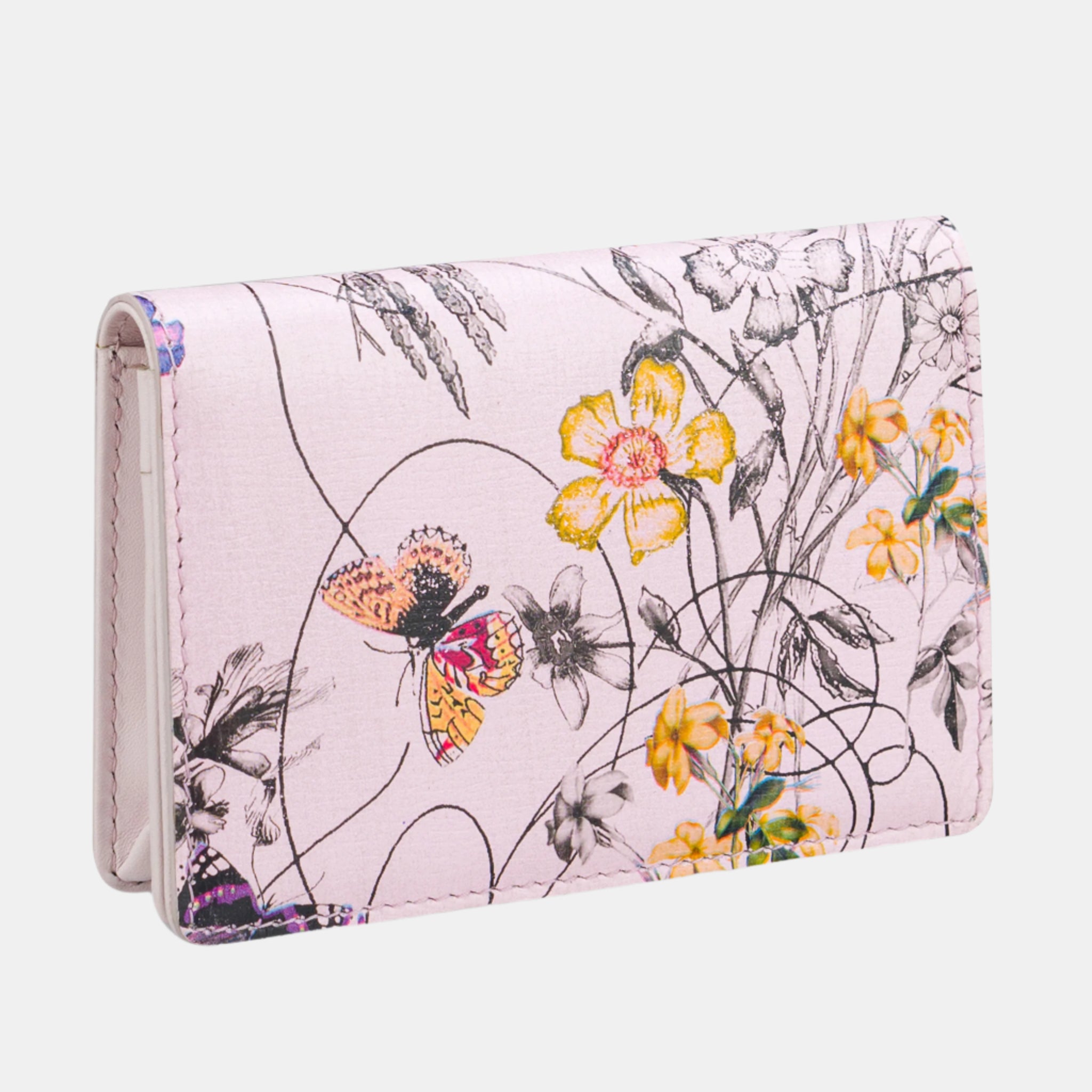 Liana Print Credit Card Case#Color_Cherry Blossom
