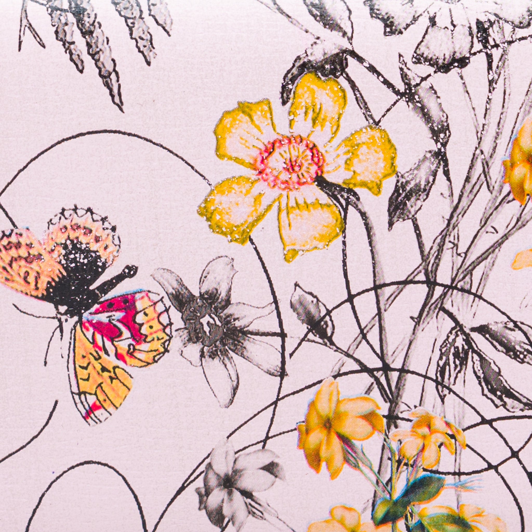 Liana Print Credit Card Case#Color_Cherry Blossom