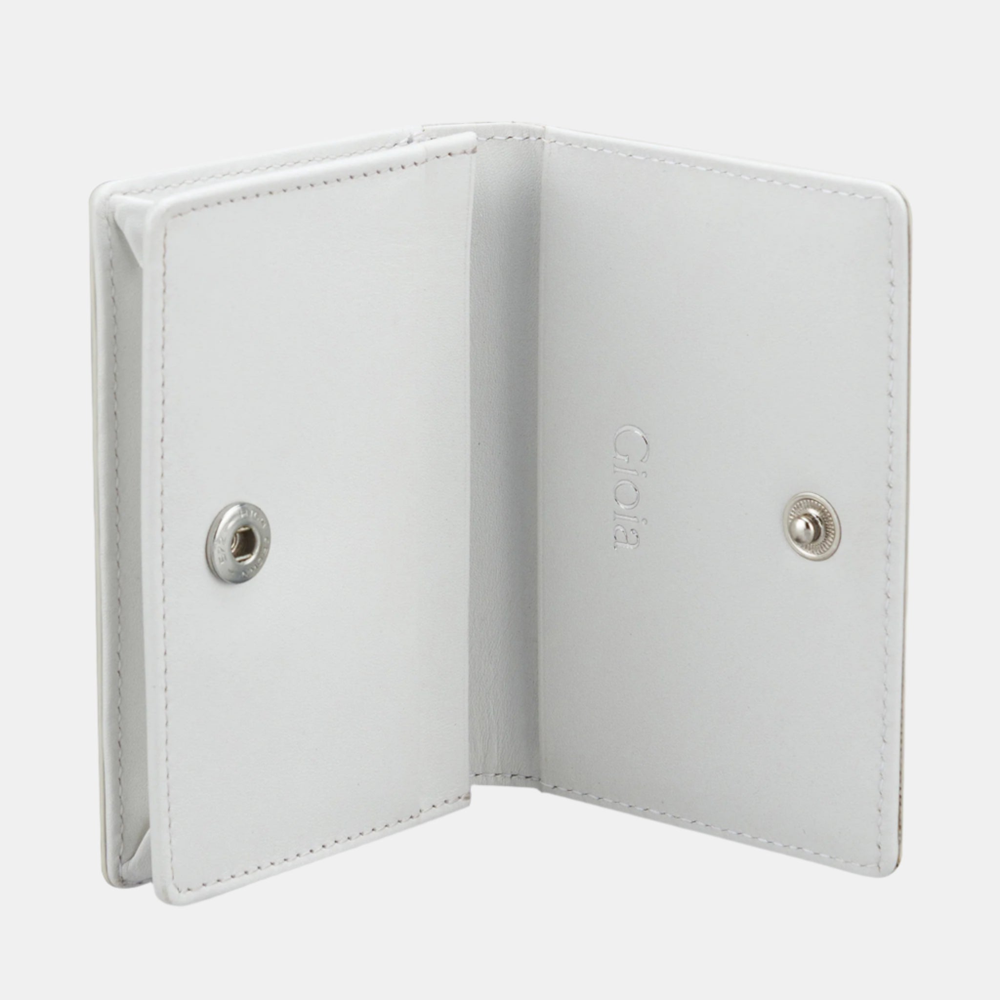 Liana Print Credit Card Case#Color_Snow White