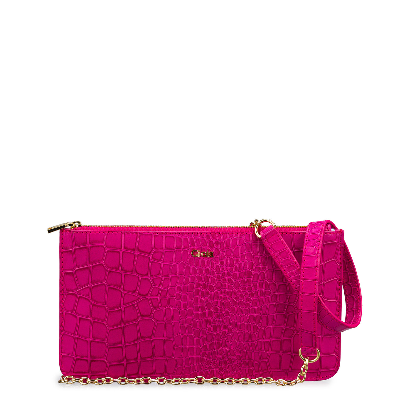 Pink evening clutch bags for weddings