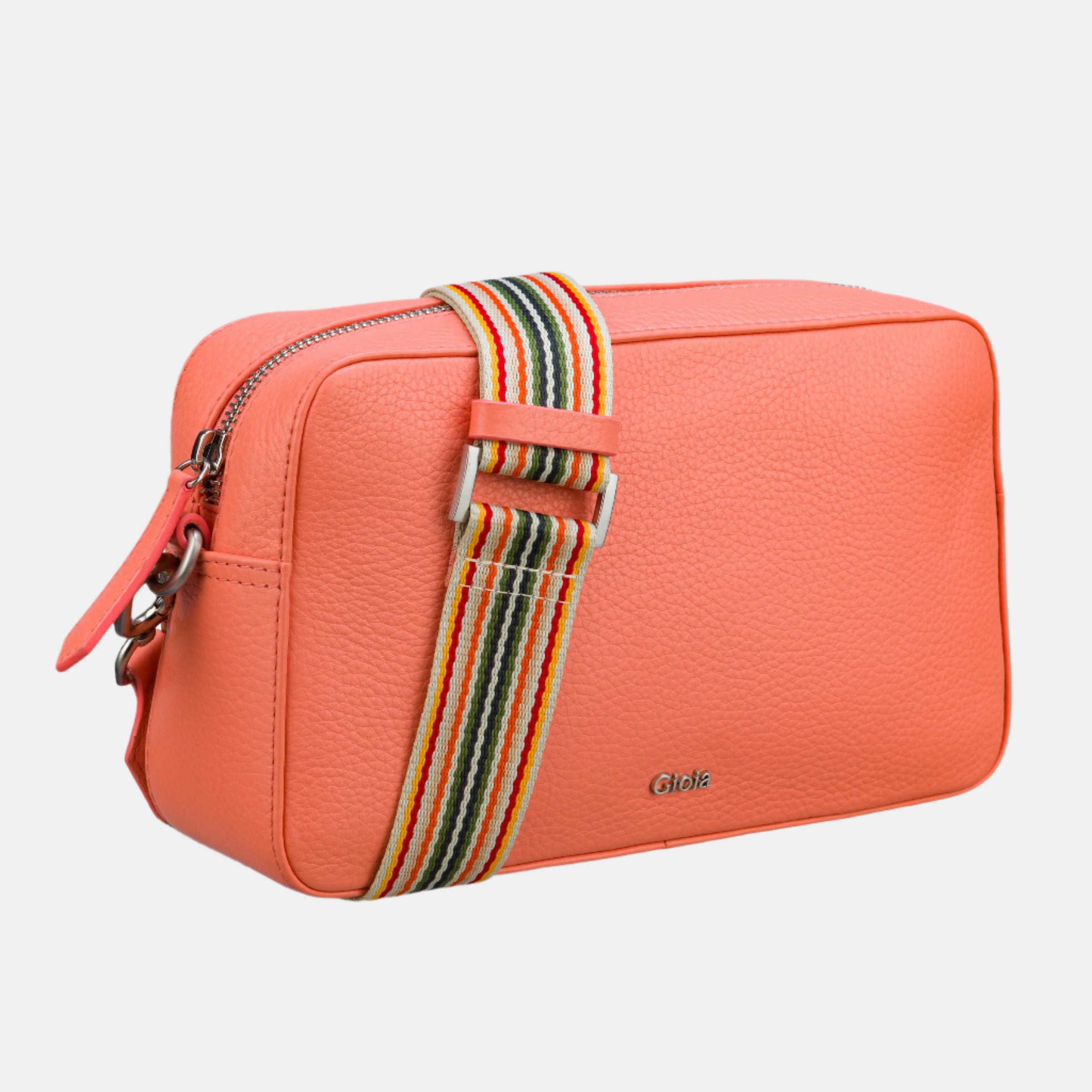 Casuale Small Crossbody#Color_Coral