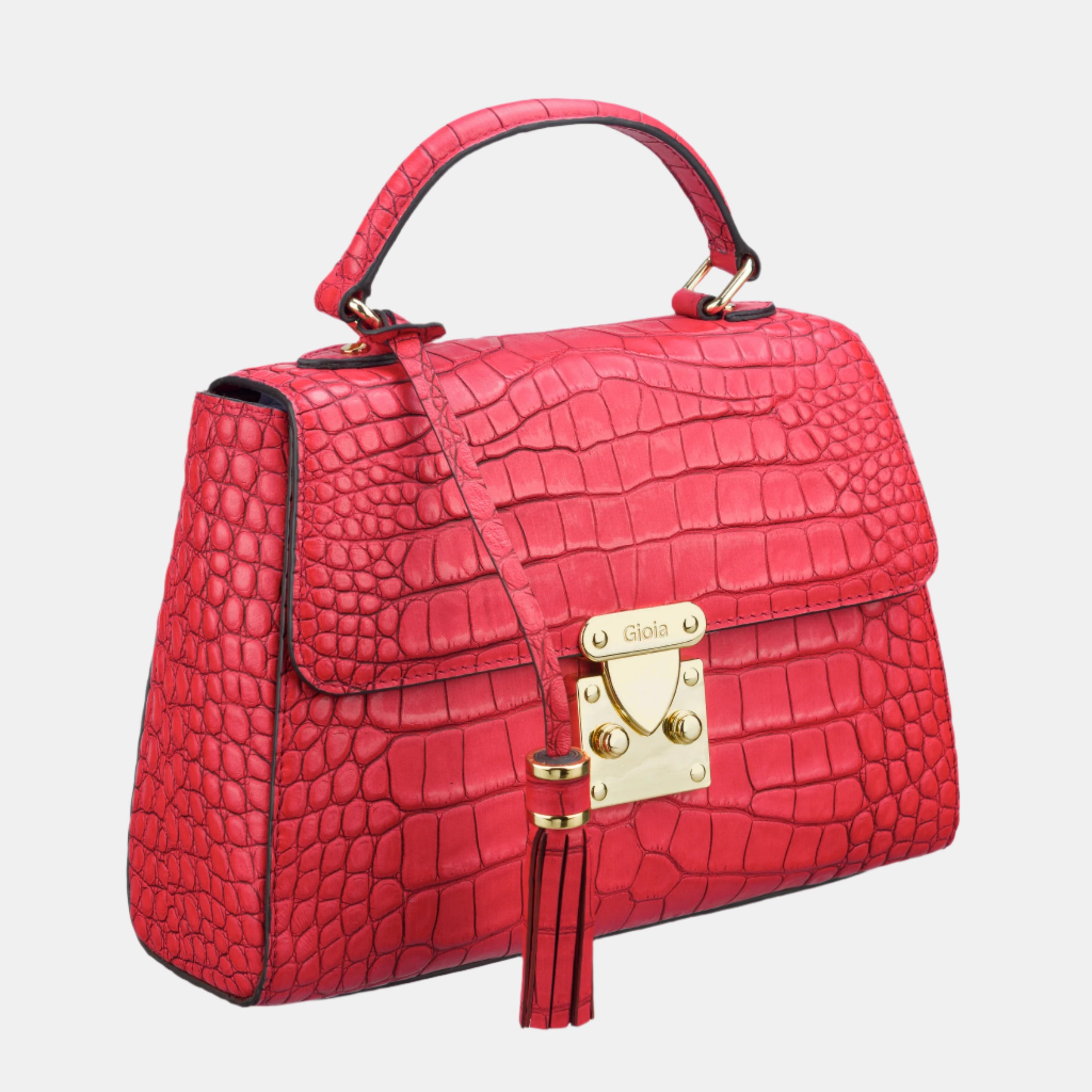 Maddie Medium Crossbody#Color_Red