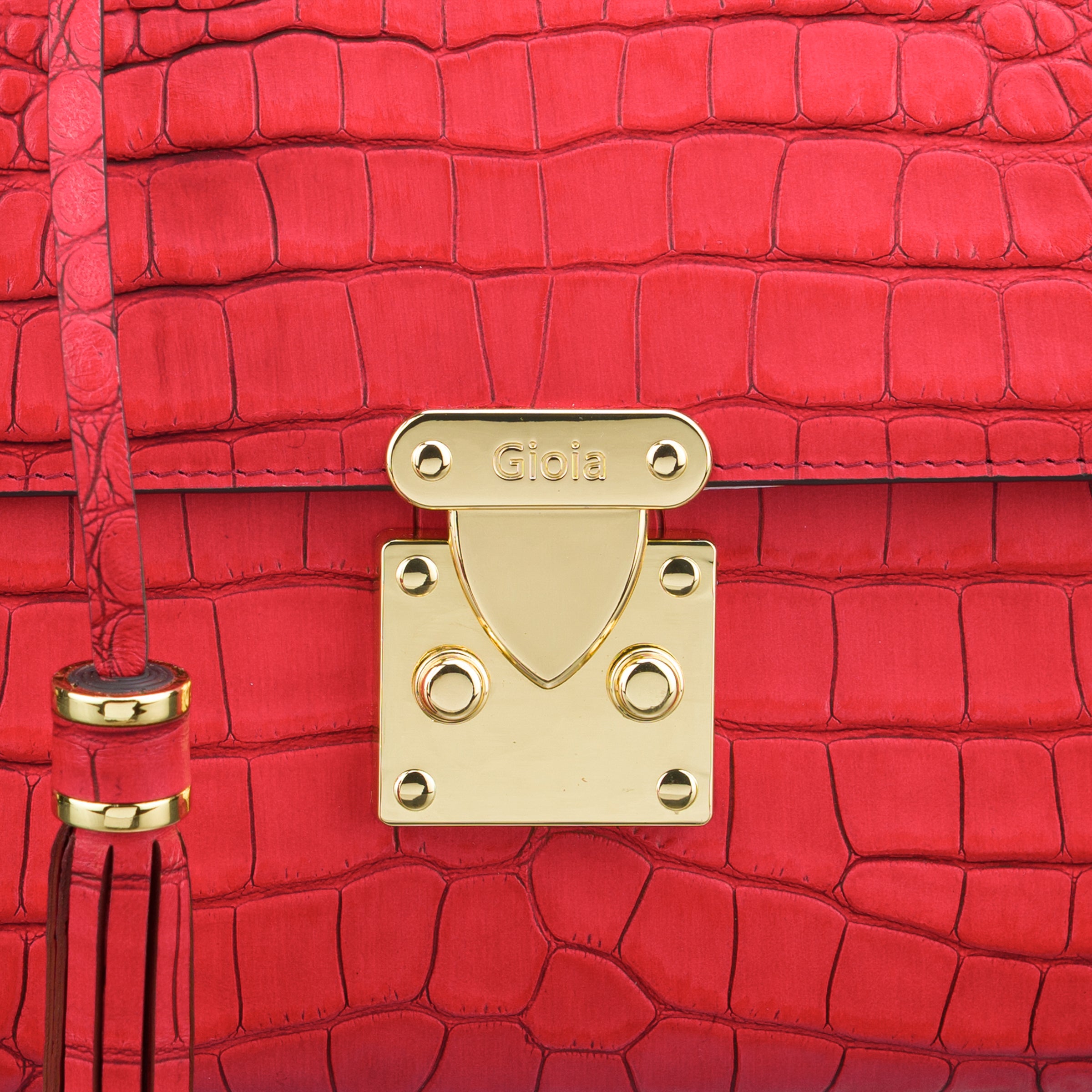 Maddie Medium Crossbody#Color_Red