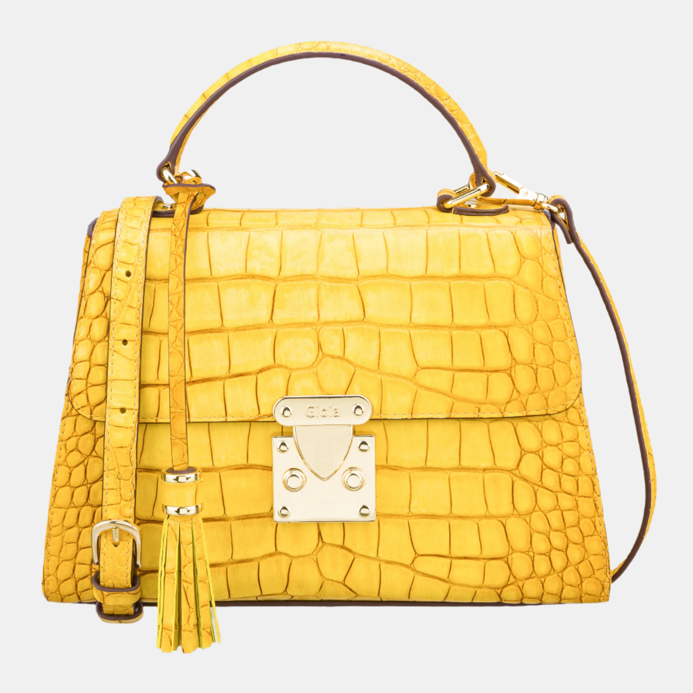 Maddie Medium Crossbody#Color_Yellow