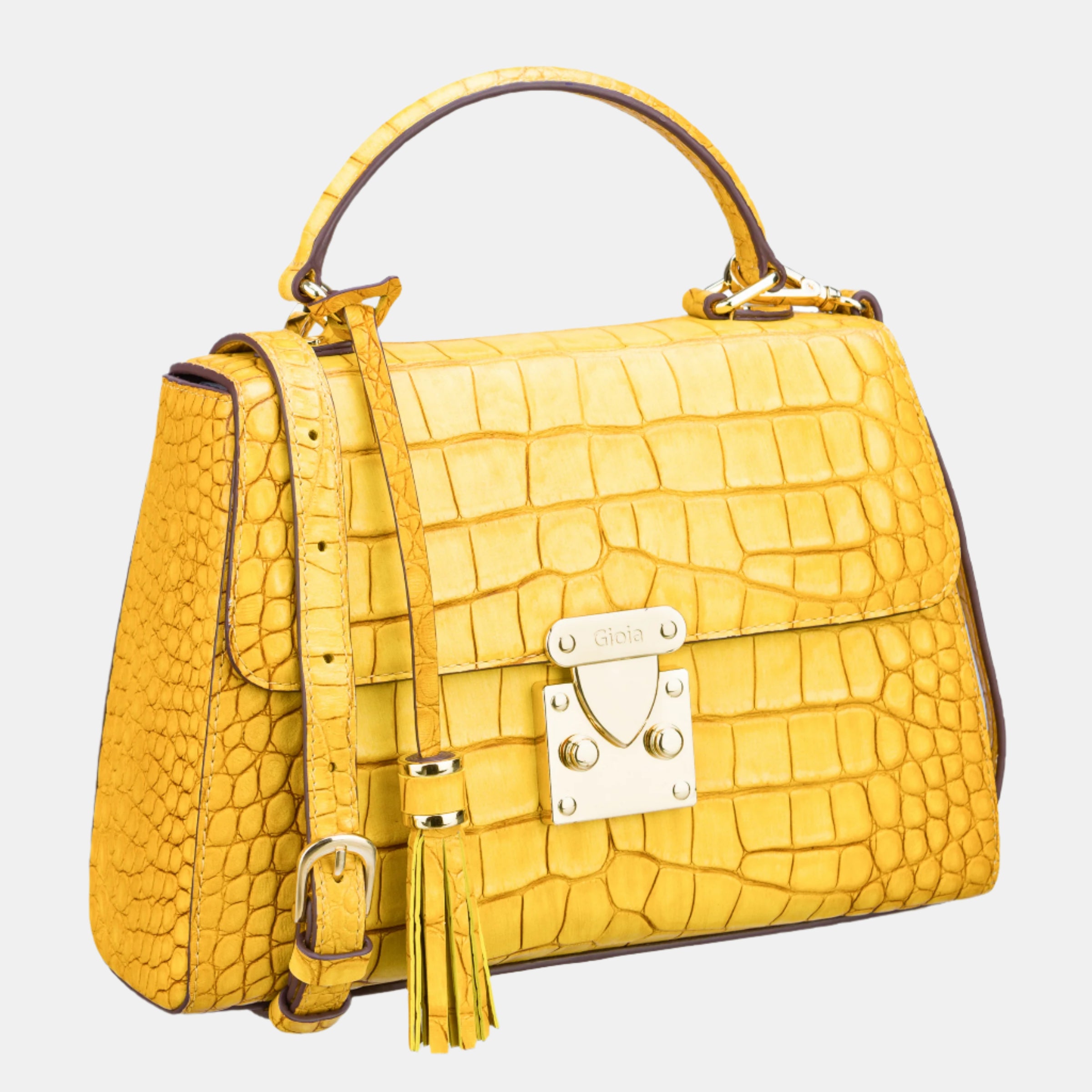 Maddie Medium Crossbody#Color_Yellow