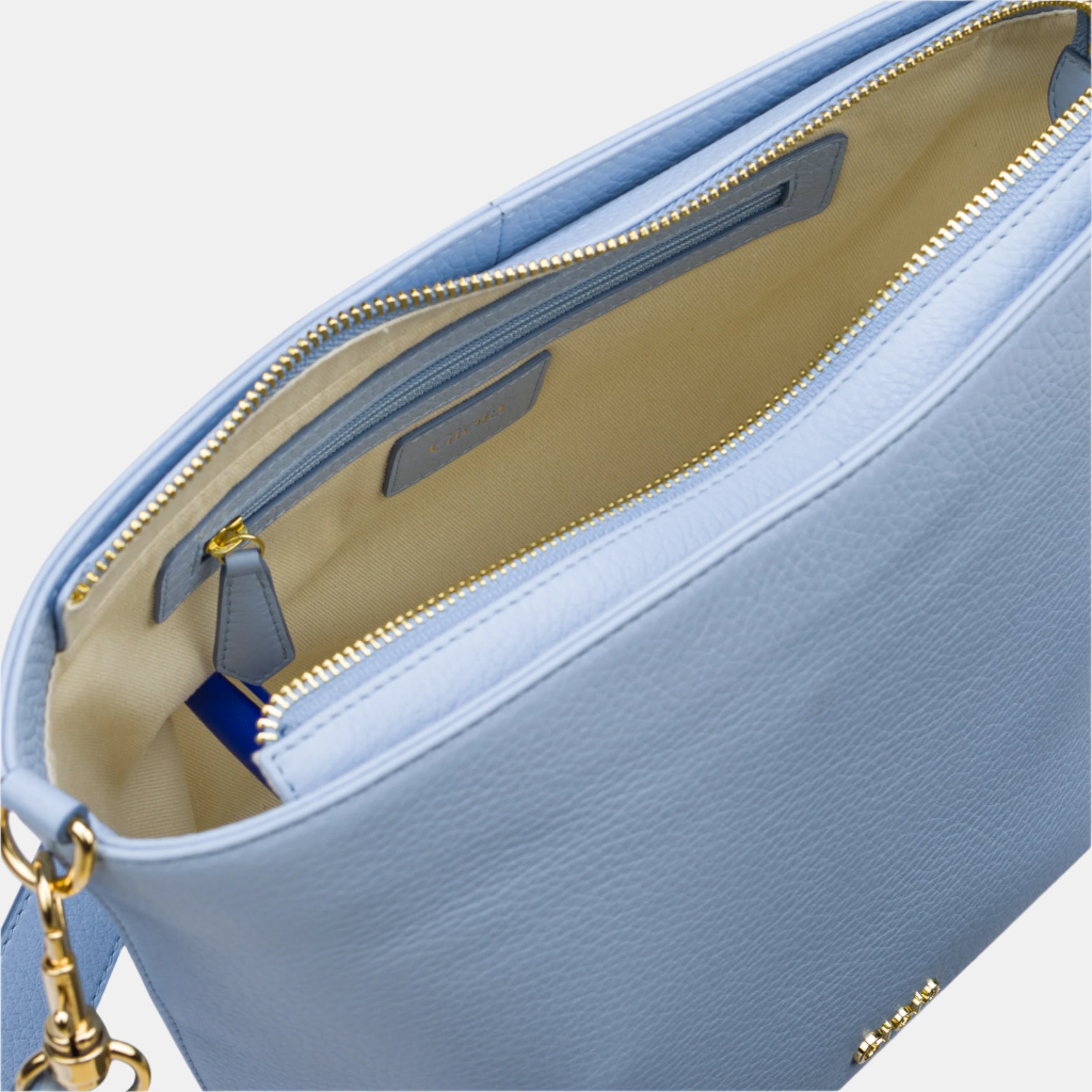 Casuale Medium Crossbody#Color_Sky Blue