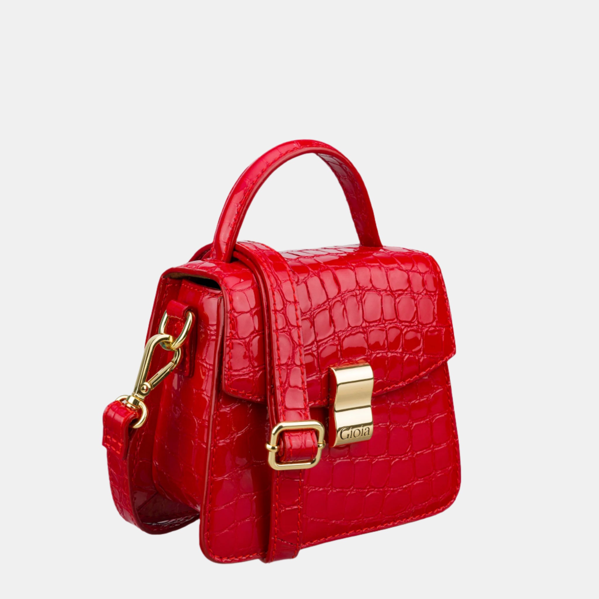 Santa XS Croc Mini Bag#Color_Red