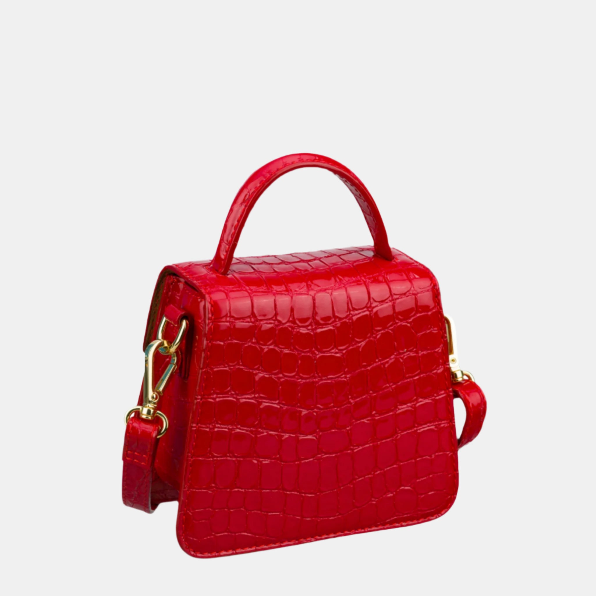 Santa XS Croc Mini Bag#Color_Red